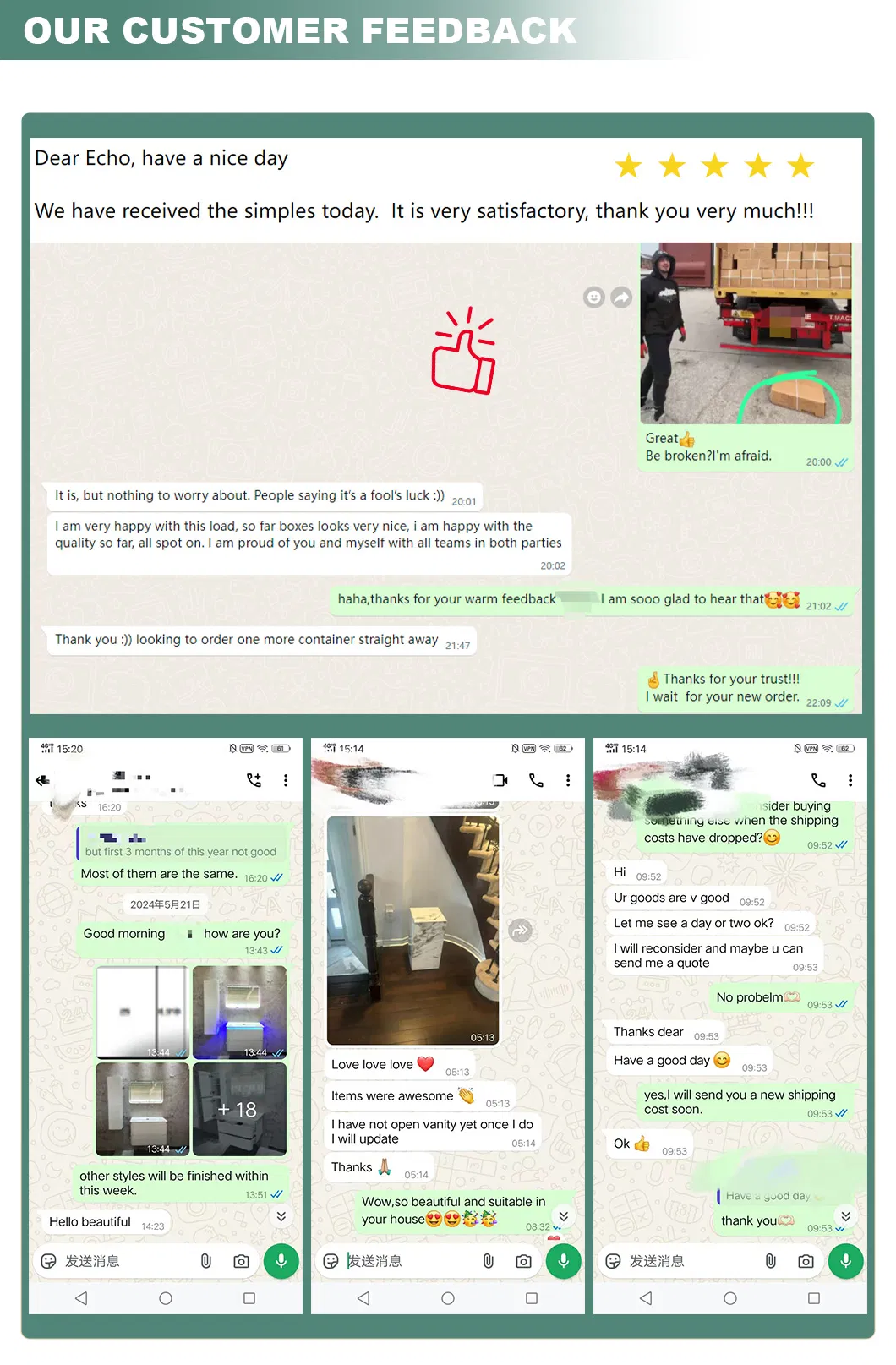 French Oak Style Grille Bathroom Cabinet with Above Counter Basin