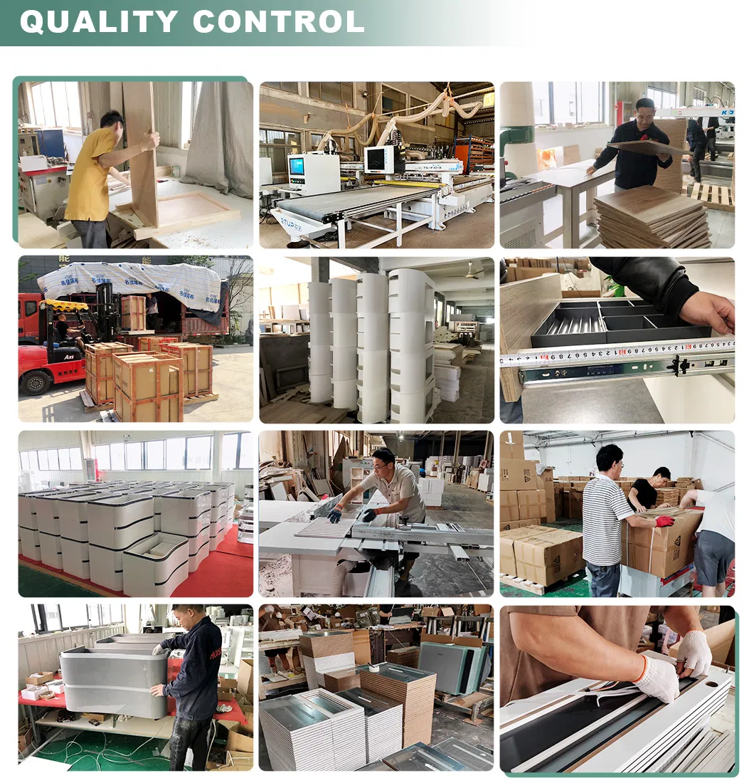 French Oak Style Grille Bathroom Cabinet with Above Counter Basin