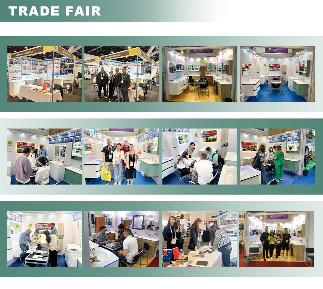 French Oak Style Grille Bathroom Cabinet with Above Counter Basin