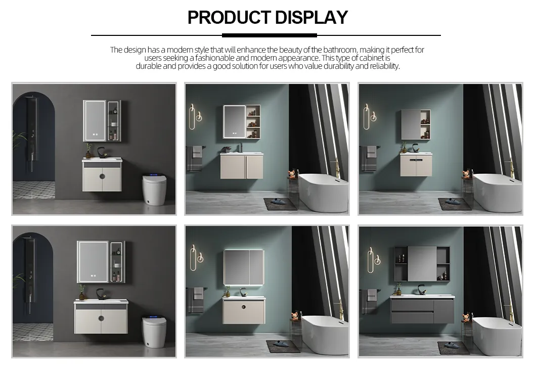 High-Quality Corrosion-Resistant Bathroom Cabinet with Modern Design and User-Friendly Features