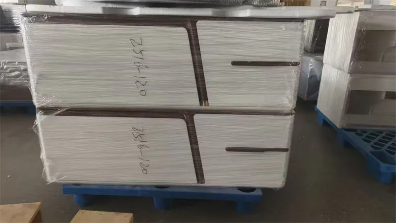 Luxurious Modern Design Bathroom Cabinet with Marble Countertop