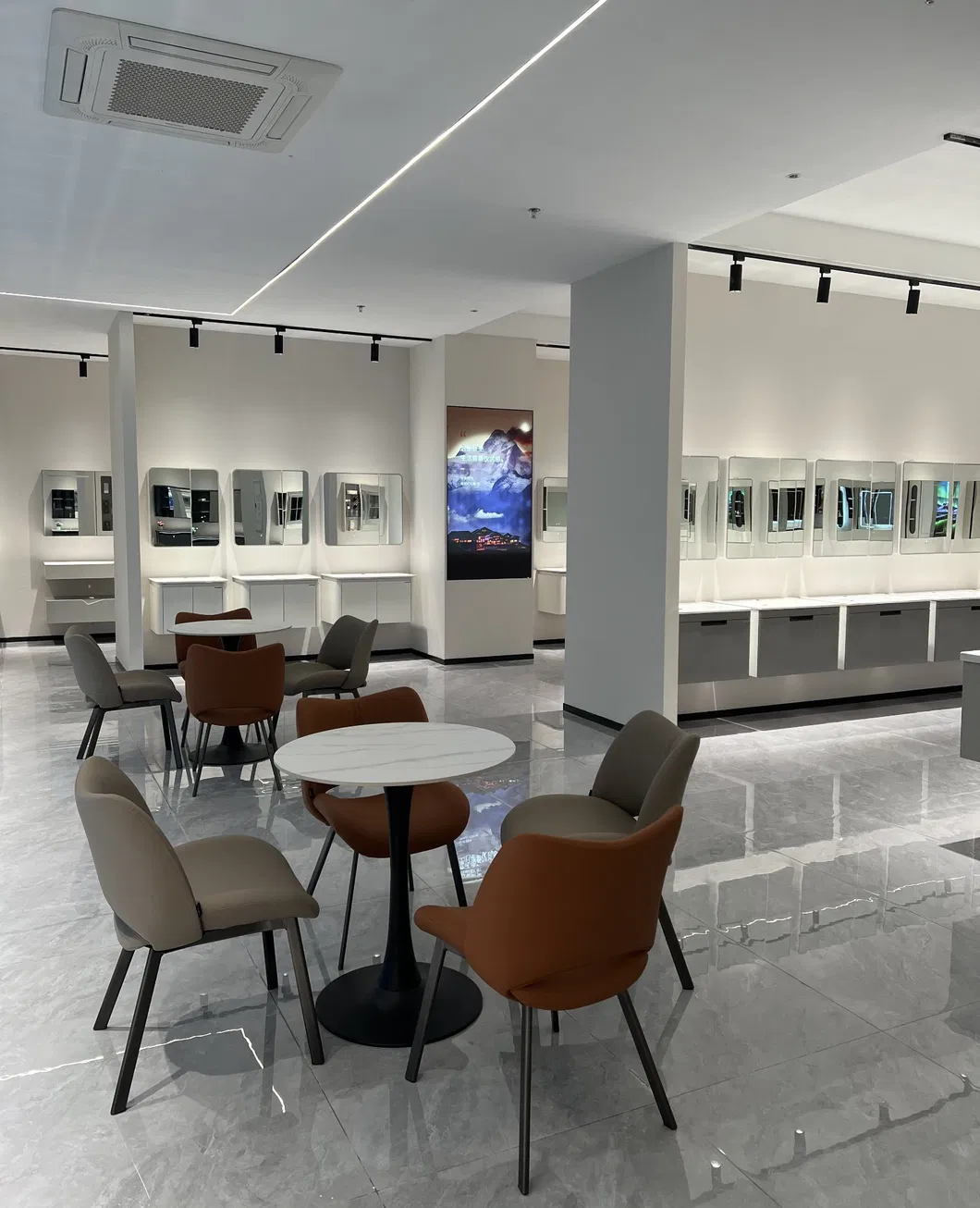 Premium 2mm Thick Waterproof Stainless Steel Bathroom Storage Cabinet