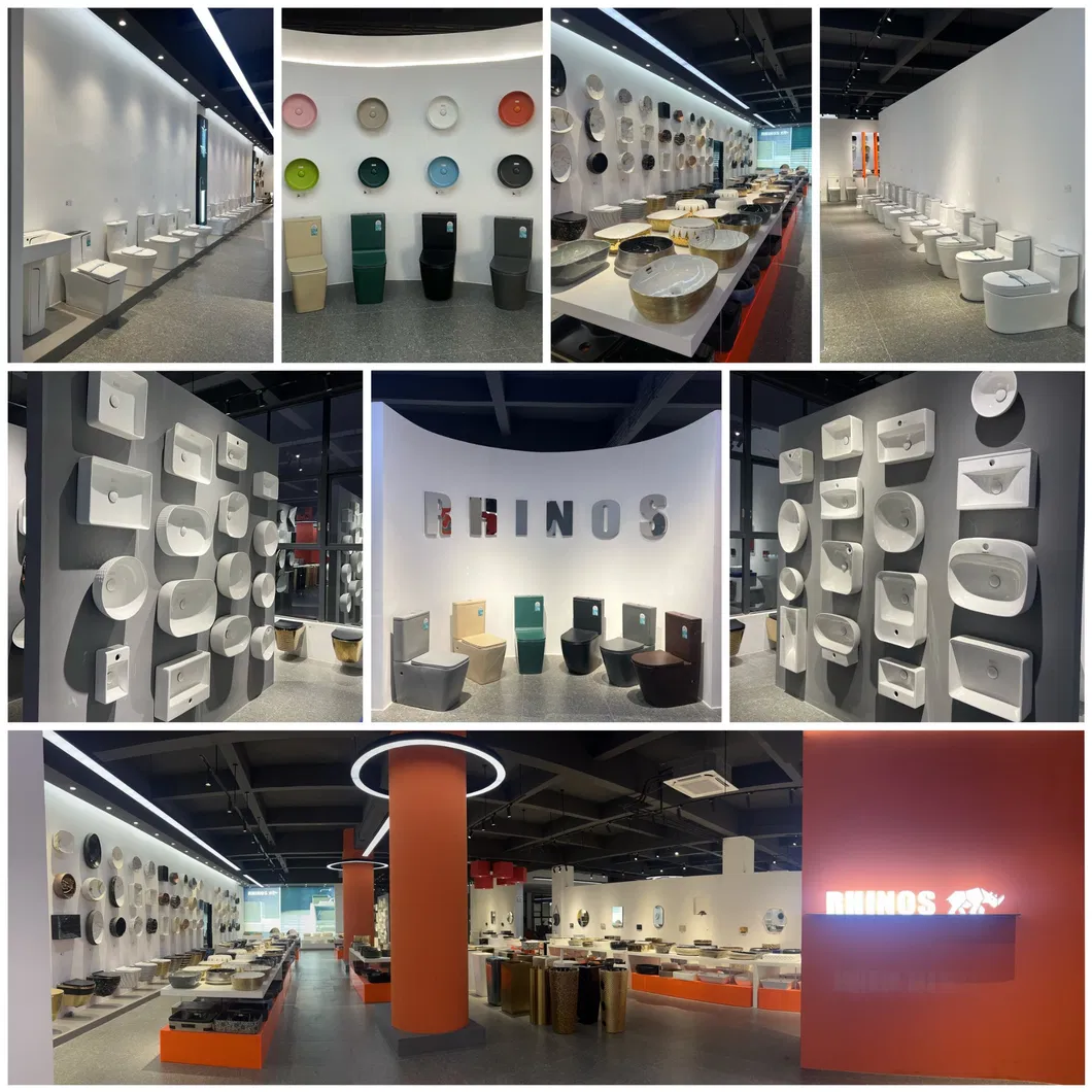 Grade a Customizable Double Color Sintered Stone Wall Hung Bathroom Vanity with Ceramic Sink