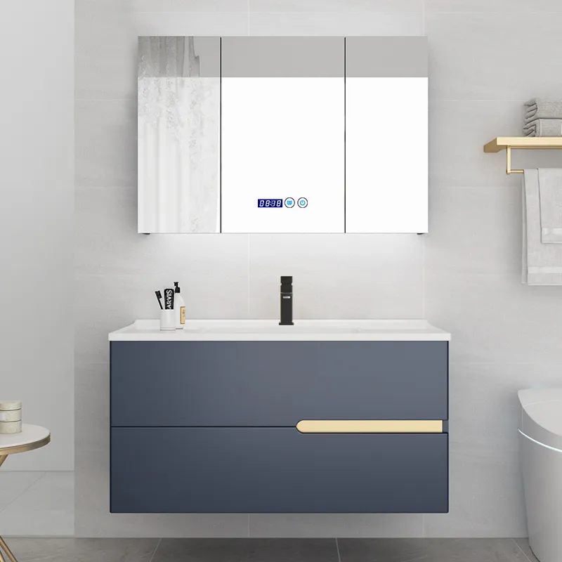 Modern Bathroom Vanity Cabinet New Design Luxury Coffey Series Bathroom Cabinet