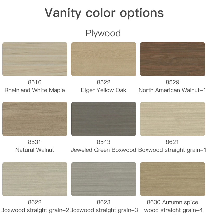 Wall Mounted Stone Vanity Single Sink for Hotel Bathroom