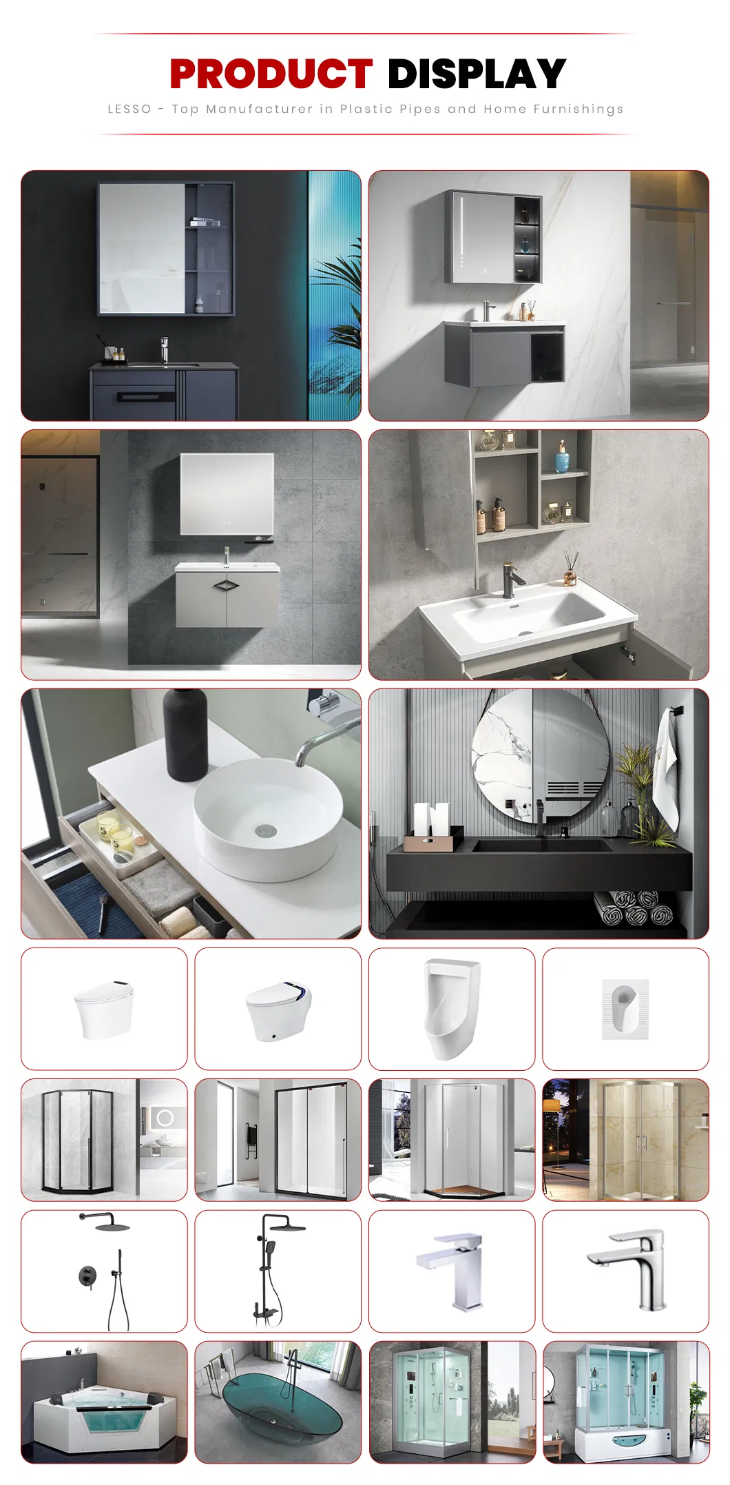 Trend Customize Wall Mounted Marble Sintered Stone Bathroom Vanity Single Sink Basin Bathroom Cabinet with Smart Mirror