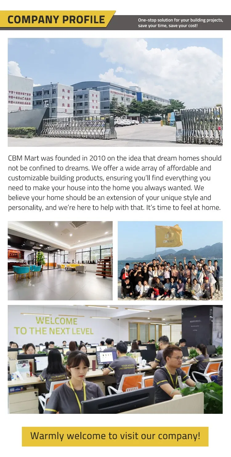 Cbmmart High End Shaker Solid Wood 5FT Plywood Sintered Stone Bathroom Vanity