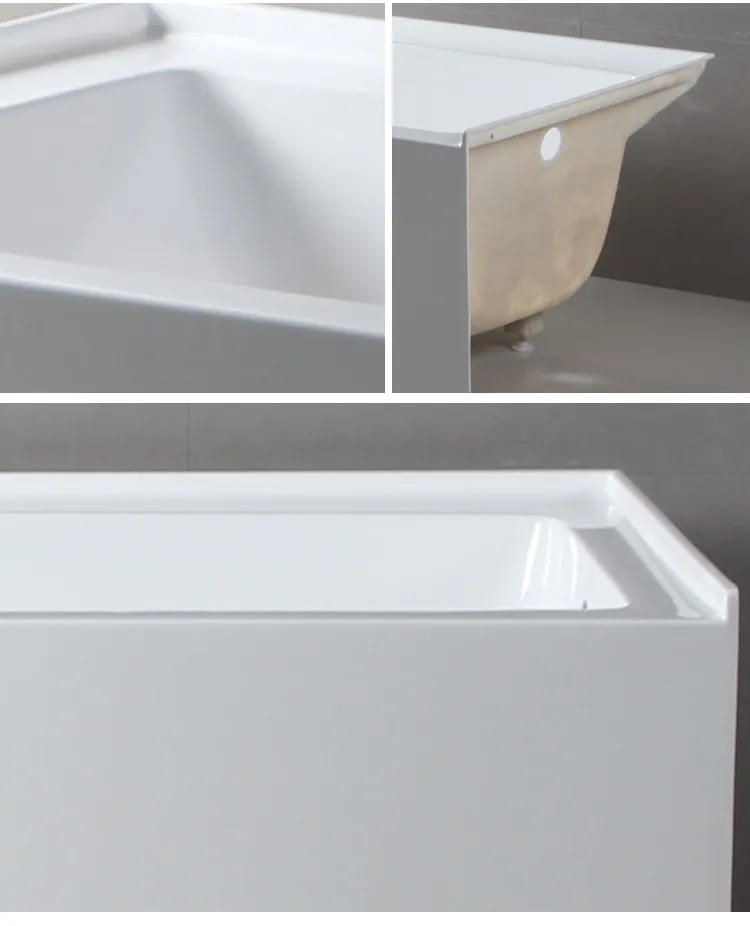 Cupc Upc USA Standard Approved 60&quot; Alcove Apron Skirted Bathtub