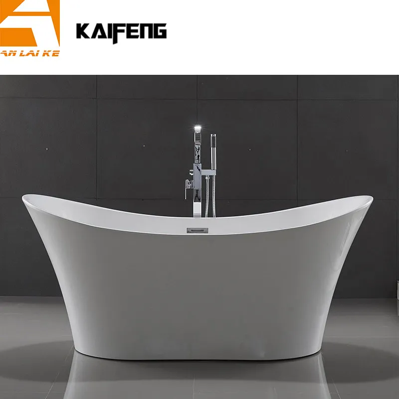 Modern Upc Acrylic Double High-End Slipper Free Standing Bathtub (KF-722)