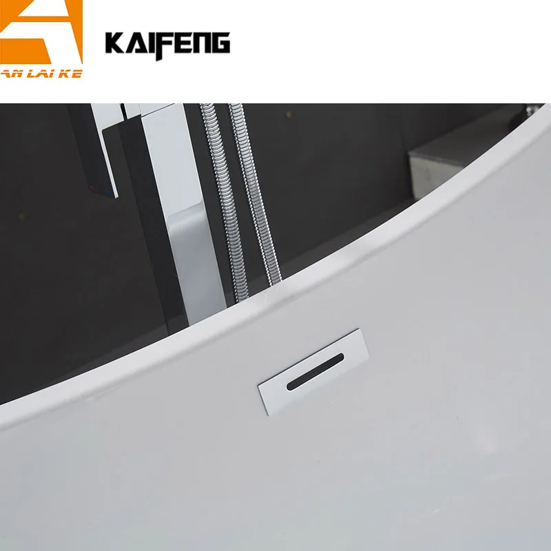 Modern Upc Acrylic Double High-End Slipper Free Standing Bathtub (KF-722)