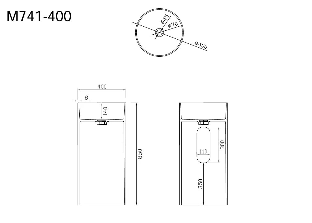 Artificial Stone Freestanding Bathroom Wash Basin OEM Factory Bathroom Pedestal Solid Surface Shampoo Sink