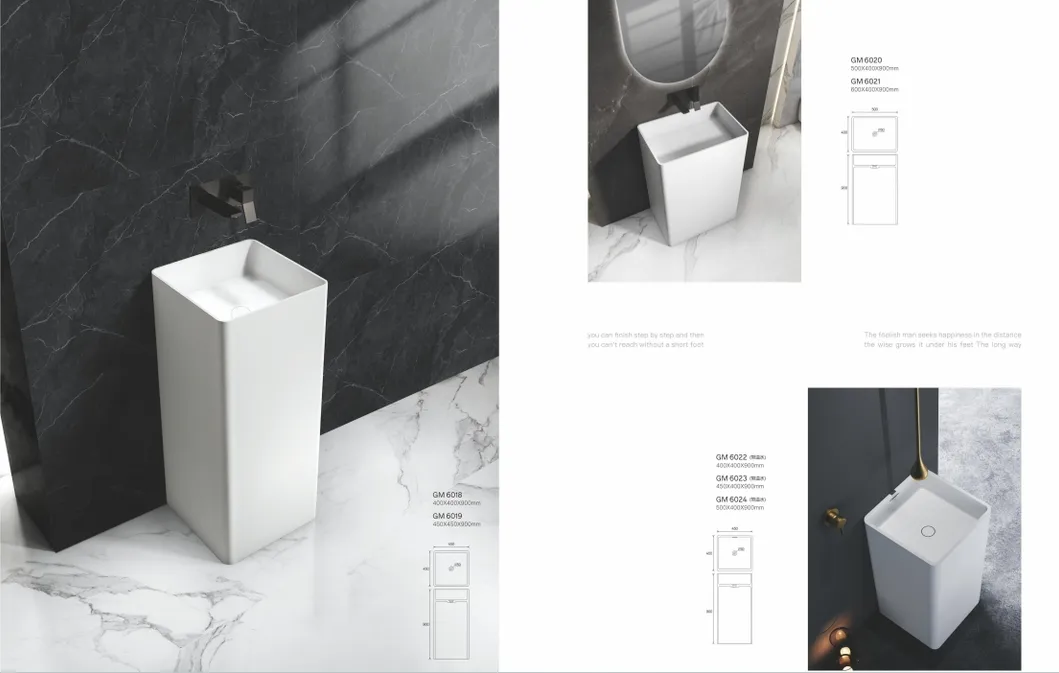 Acrylic Wash Basin for Kitchen Sink Vanity