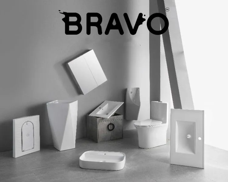 Bravo Bathroom Toilet Ceramic Wall-Hung Toilet Sanitary Ware