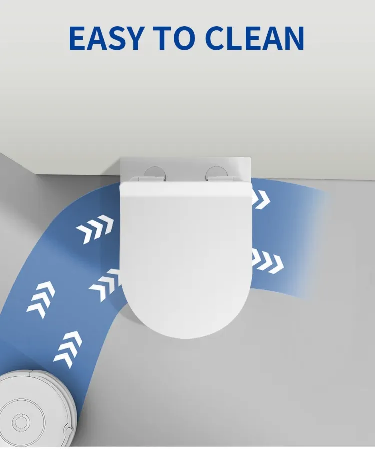 Bravo Bathroom Toilet Ceramic Wall-Hung Toilet Sanitary Ware