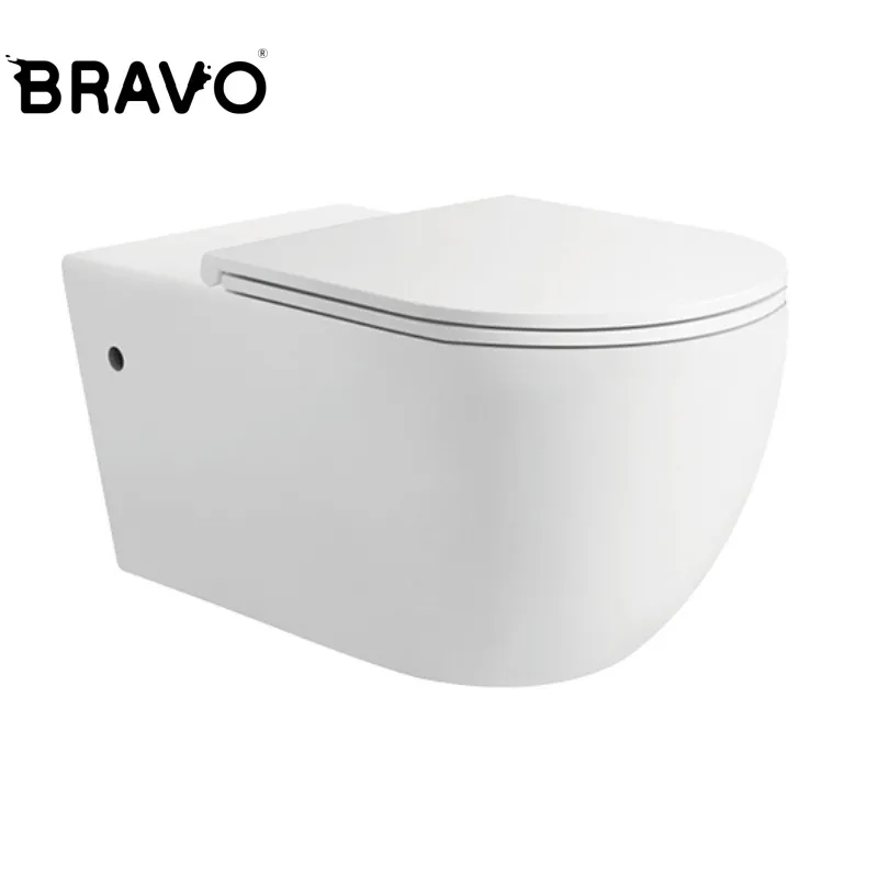 Bravo Bathroom Toilet Ceramic Wall-Hung Toilet Sanitary Ware
