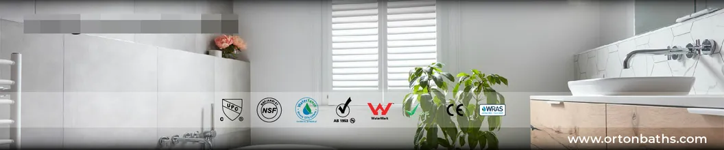 Ortonbath Modern Square Shape Ceramic Bathroom Toilet Suit Toilet Set Bathroom Set Toilet with Three Hole Argentina Bidet Toilet Bowl Set