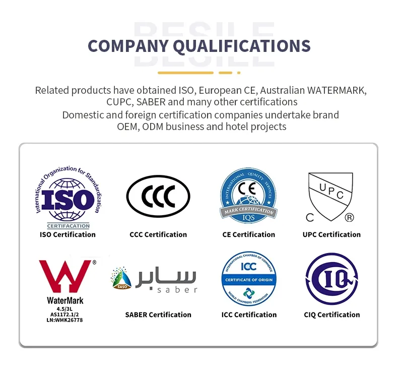 Watermark Toilet Two-Piece Toilet Watermark Australia Best Seller for House Use Hotel Using