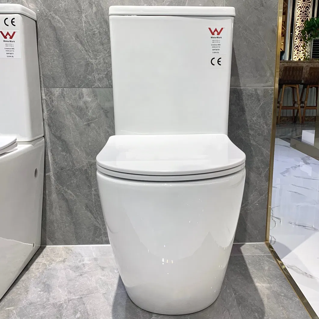Watermark Toilet Two-Piece Toilet Watermark Australia Best Seller for House Use Hotel Using