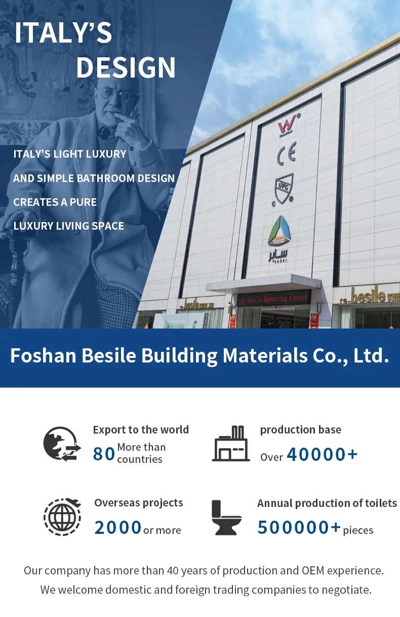 Watermark Toilet Two-Piece Toilet Watermark Australia Best Seller for House Use Hotel Using