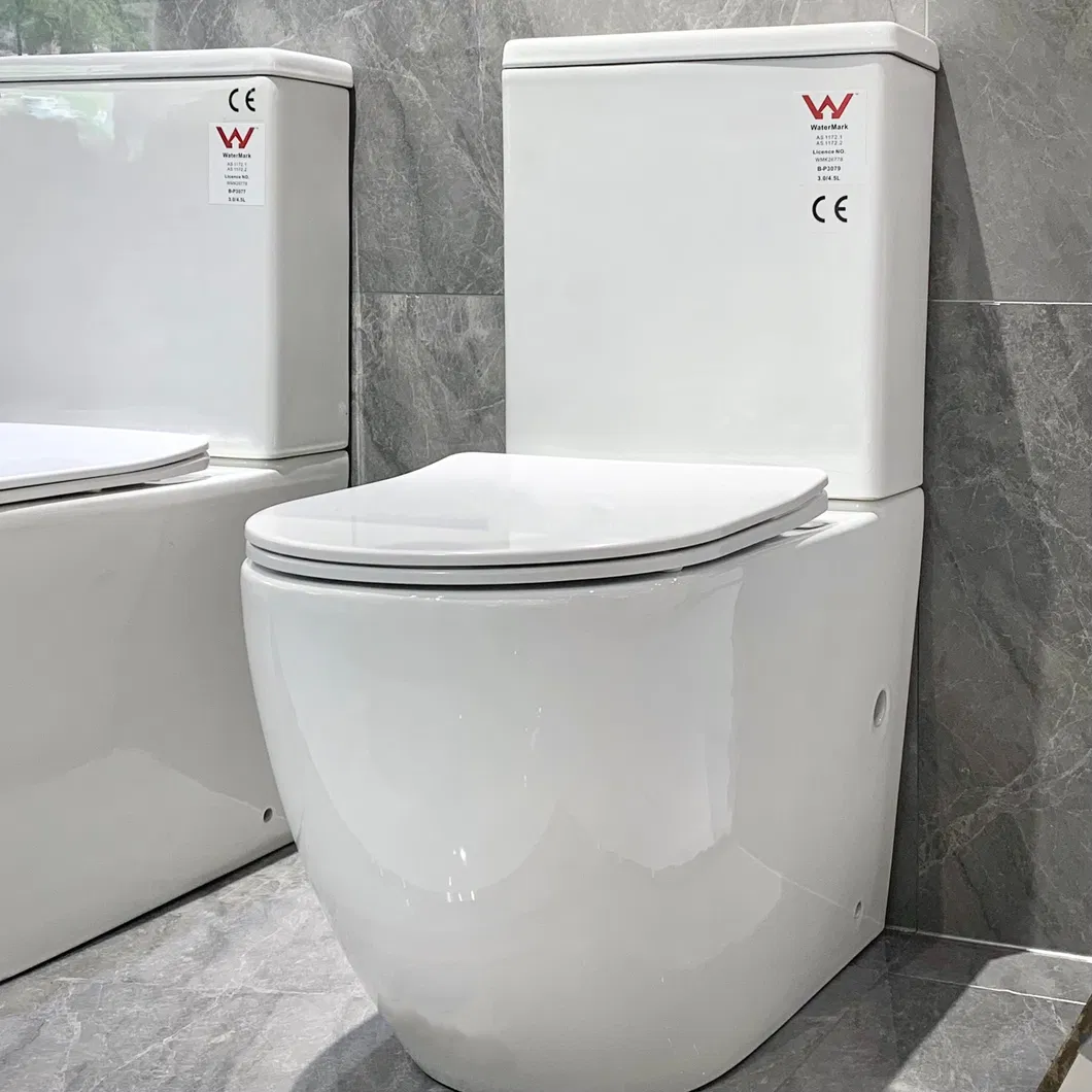 Watermark Toilet Two-Piece Toilet Watermark Australia Best Seller for House Use Hotel Using