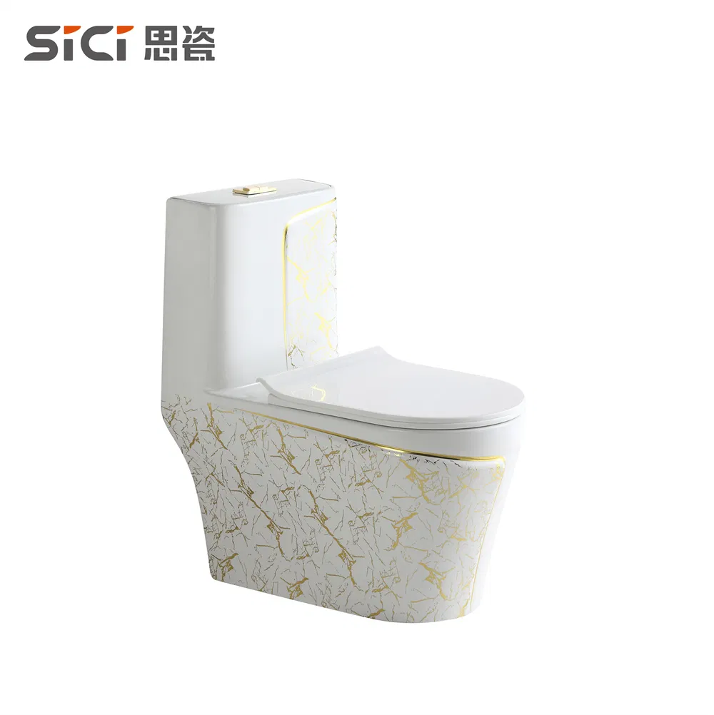 Modern Sanitary Ware Ceramic Bathroom Toilet Set One Piece Marble Basin Toilet