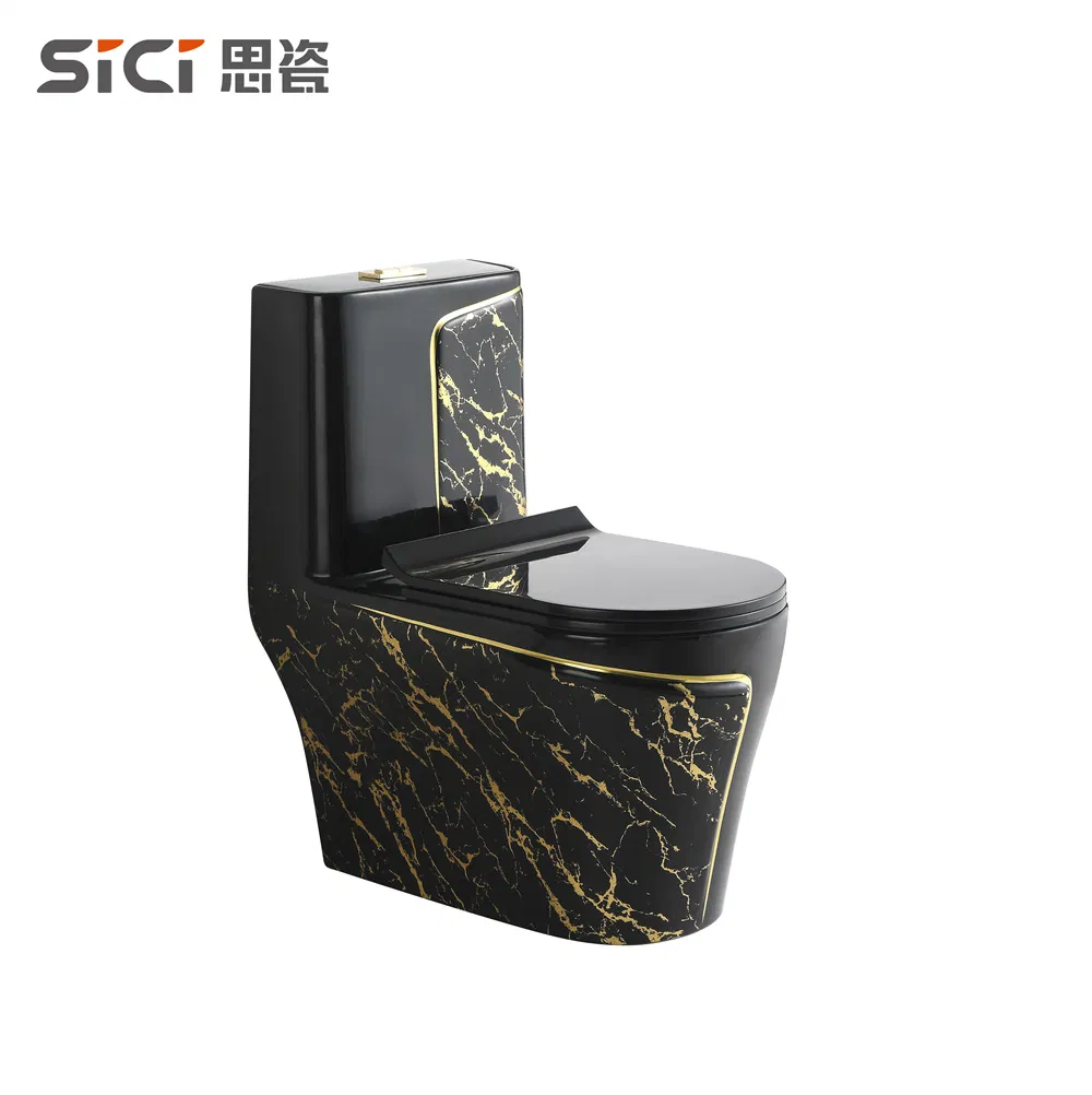 Modern Sanitary Ware Ceramic Bathroom Toilet Set One Piece Marble Basin Toilet