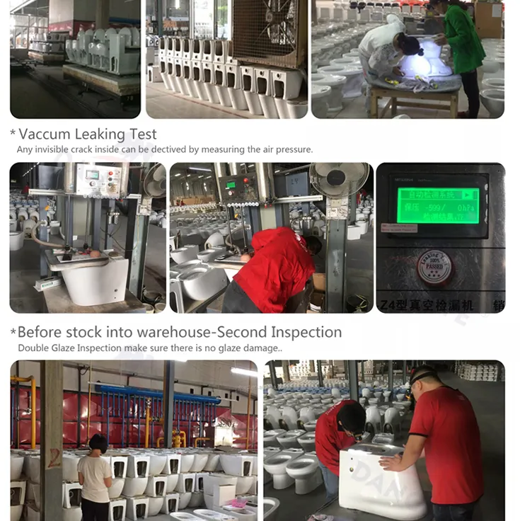 Self-Cleaning Bathroom Ceramic Round P-Trap Wall Hung Chaozhou Sanitary Toilet