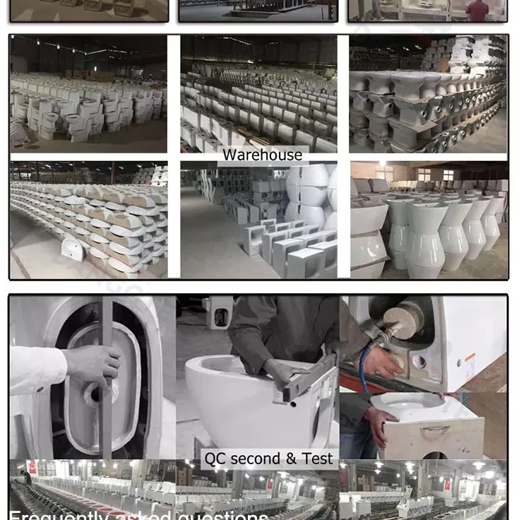 Self-Cleaning Bathroom Ceramic Round P-Trap Wall Hung Chaozhou Sanitary Toilet