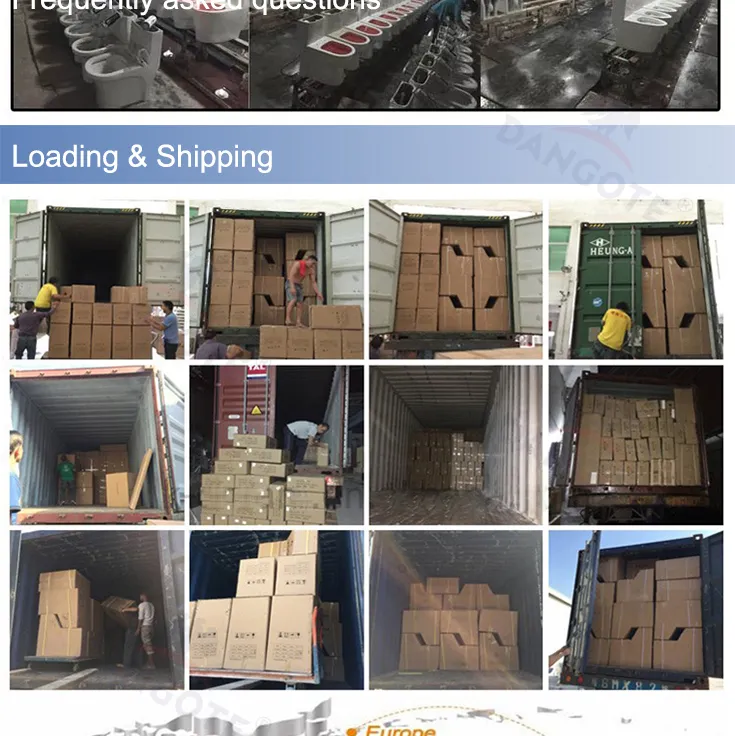 Self-Cleaning Bathroom Ceramic Round P-Trap Wall Hung Chaozhou Sanitary Toilet