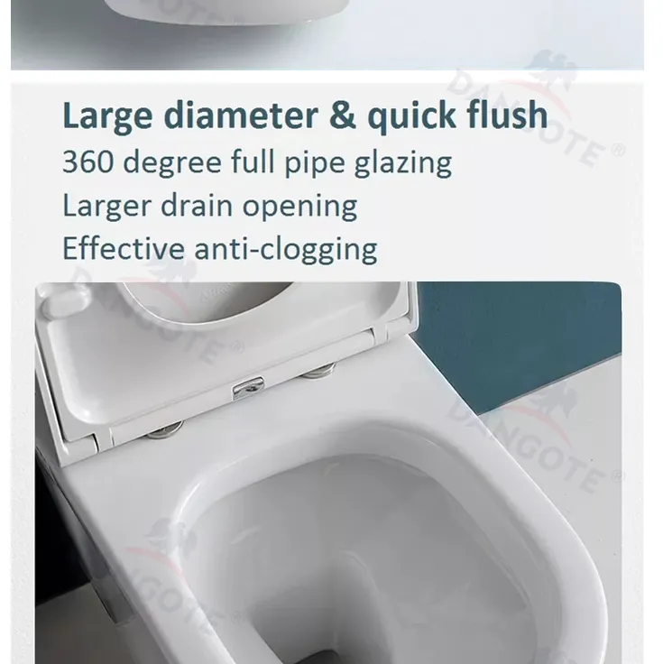 Self-Cleaning Bathroom Ceramic Round P-Trap Wall Hung Chaozhou Sanitary Toilet