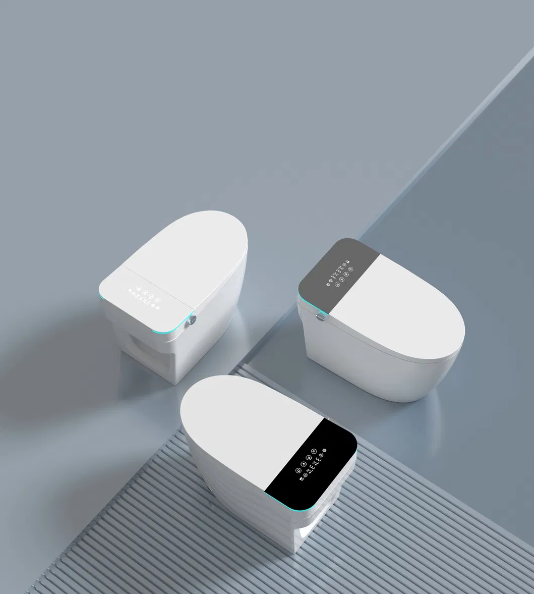 Wc Sanitary Ware Bathroom Automatic Sensor Intelligent Bathroom Ceramic One-Piece Smart Toilet