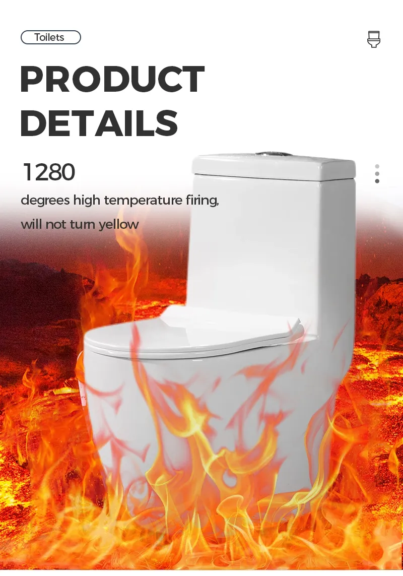 Elegant Two Piece Ceramic Toilet for Stylish Apartment Bathroom Spaces