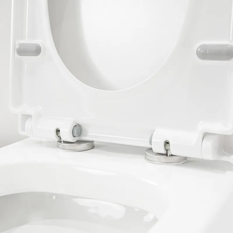 Elegant Two Piece Ceramic Toilet for Stylish Apartment Bathroom Spaces