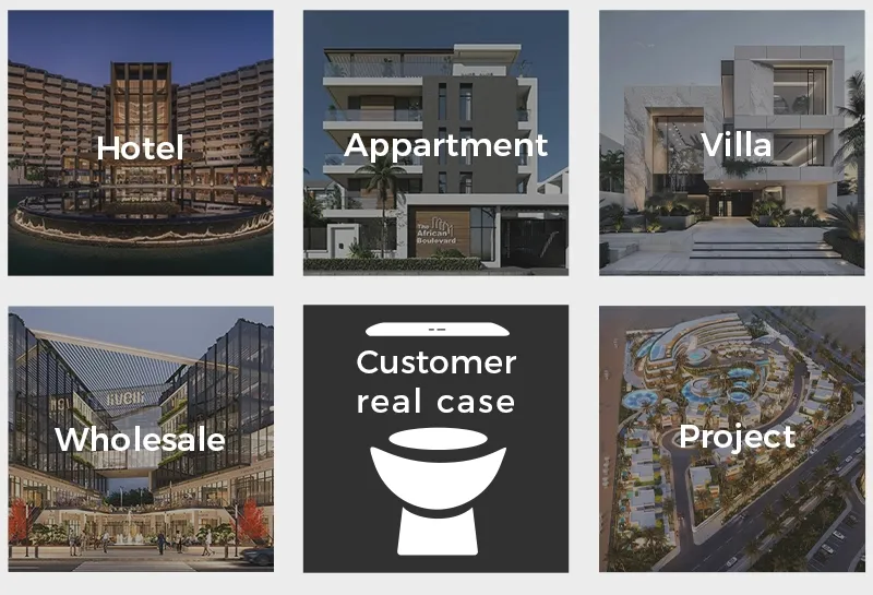 Elegant Two Piece Ceramic Toilet for Stylish Apartment Bathroom Spaces