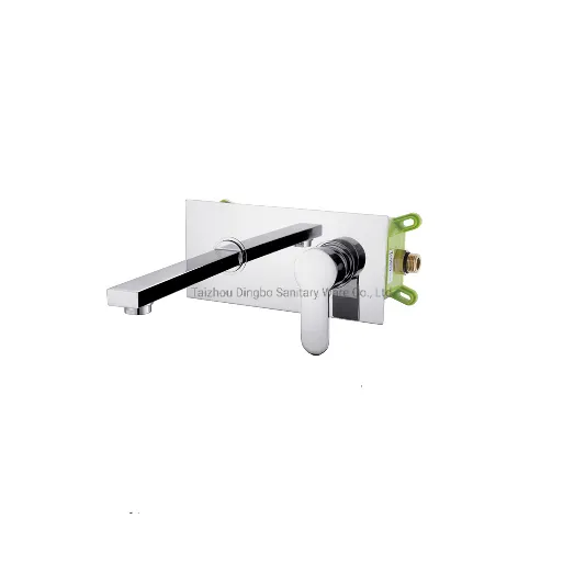 Bathroom Concealed Install Basin Mixer Brass Concealed Built in Faucet