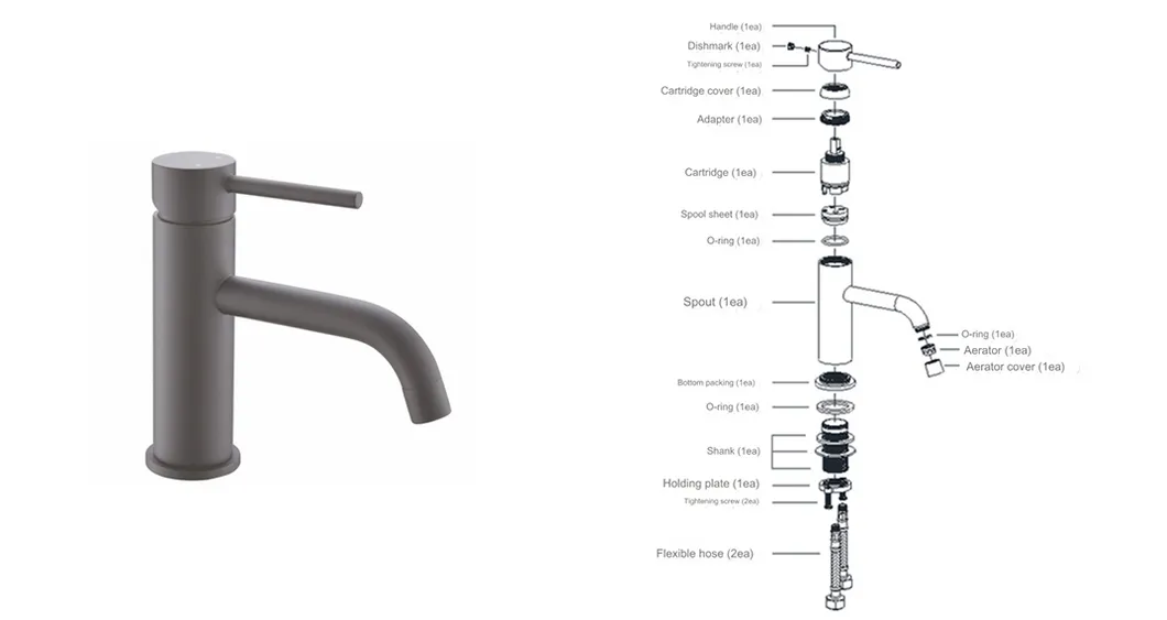 Elegant Chrome Waterfall Faucet for Kitchen and Luxury Sanitary Ware Bathroom Faucet