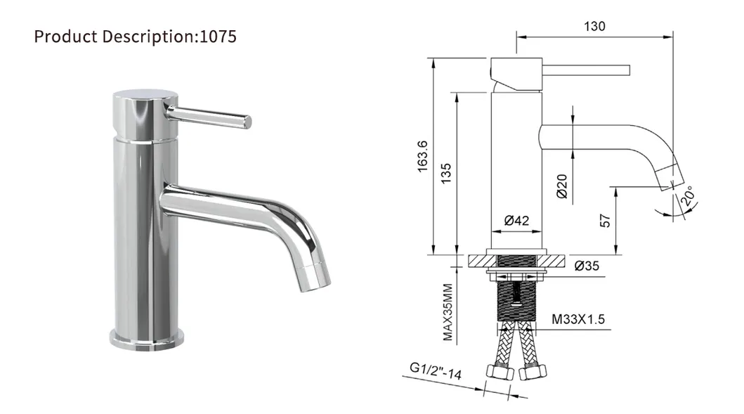 Elegant Chrome Waterfall Faucet for Kitchen and Luxury Sanitary Ware Bathroom Faucet