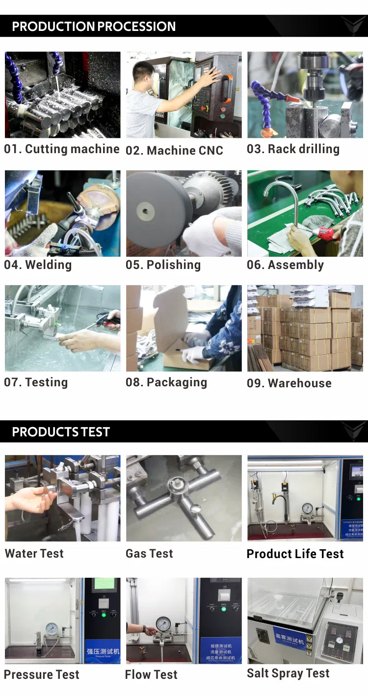 Sanitary Ware Bathroom Modern Chrome Basin Mixer Tap SUS304 Faucet Water Tap