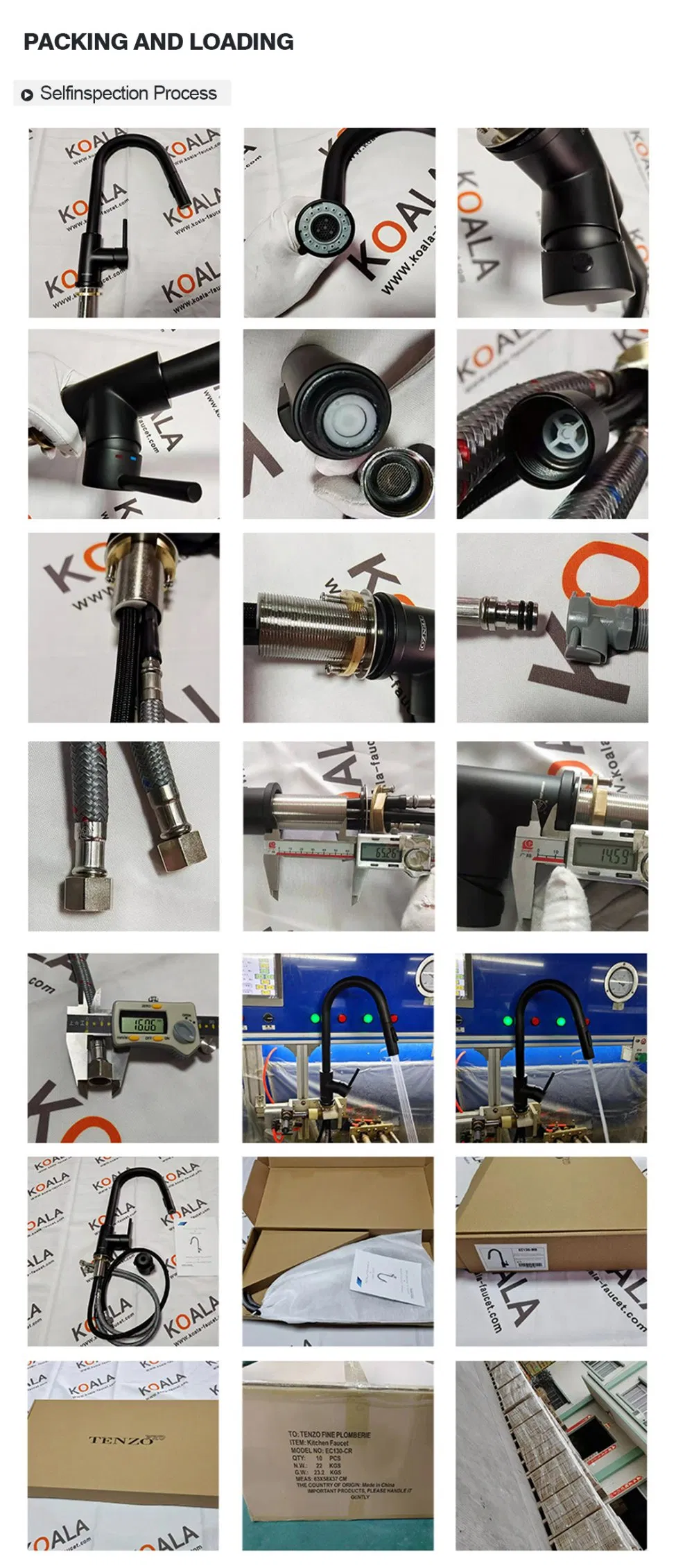 Commercial Brass Pull Down Kitchen Faucet with Elegant Design