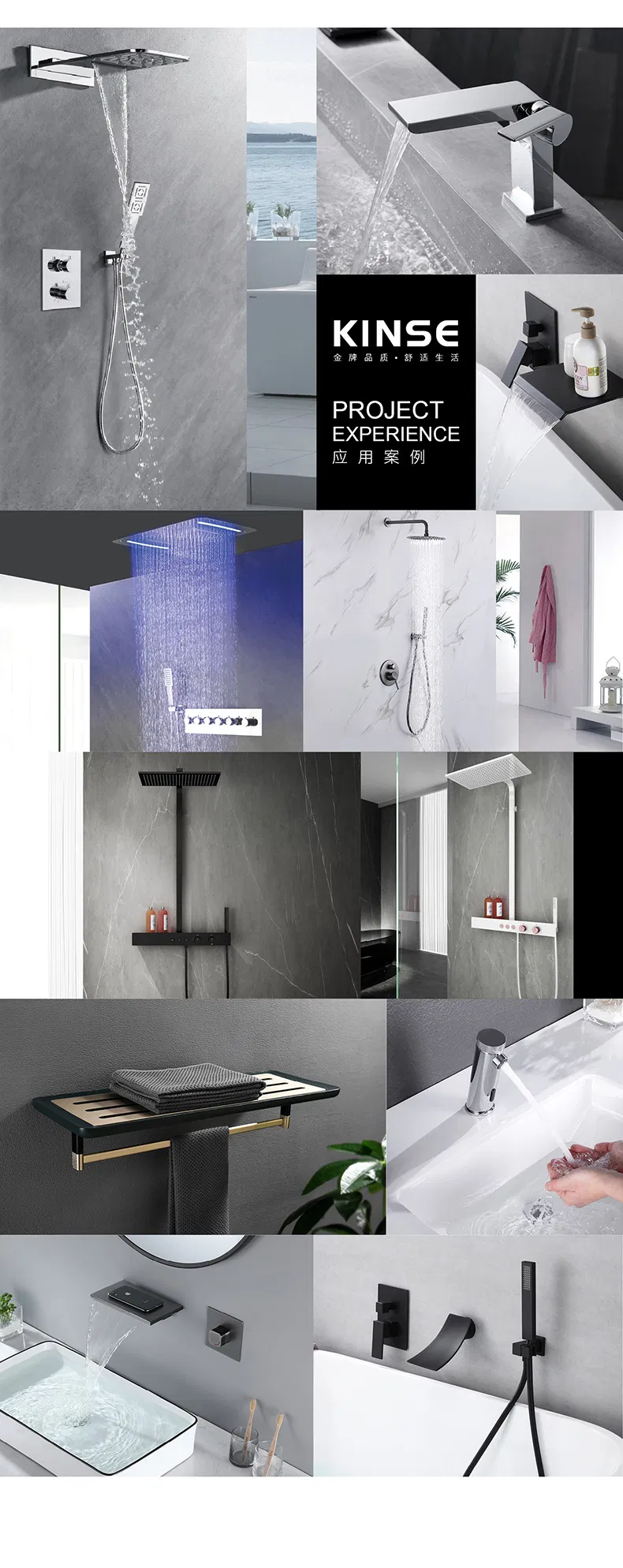 High Quality 304 Stainless Steel Kitchen Faucet Mixer Water Basin Tap