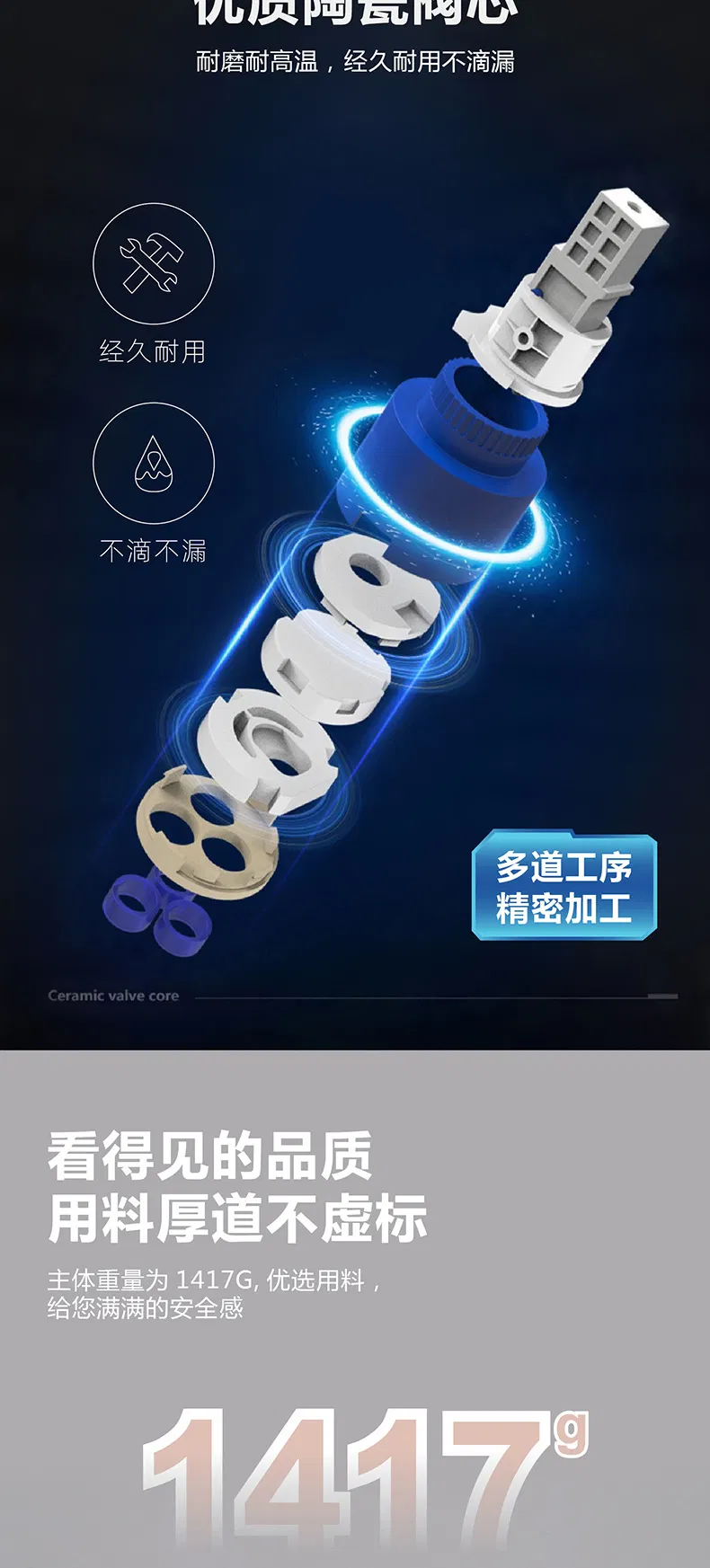 High Quality 304 Stainless Steel Kitchen Faucet Mixer Water Basin Tap