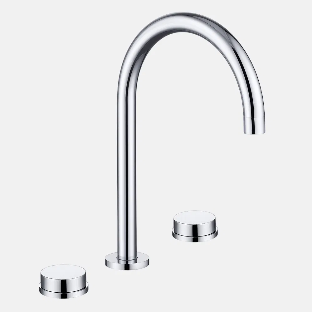 Sanitary Ware Single Hole Modern Brushed Gold Waterfall Bathroom Wash Basin Water Sink Mixer Taps Washing Brass Faucet