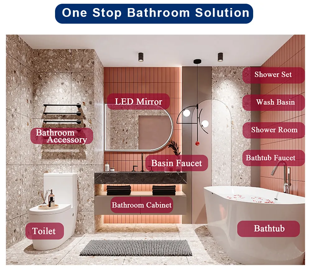 Sanitary Ware Single Hole Modern Brushed Gold Waterfall Bathroom Wash Basin Water Sink Mixer Taps Washing Brass Faucet