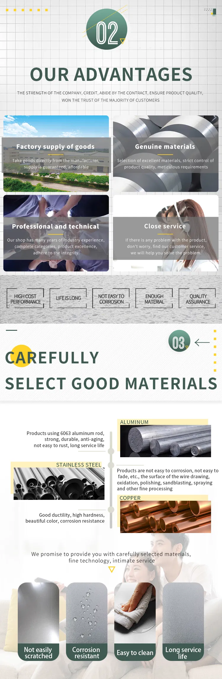 Factory Customized Stainless Steel Black Bathroom Rain Shower Wall Mounted Shower Square Shower Head