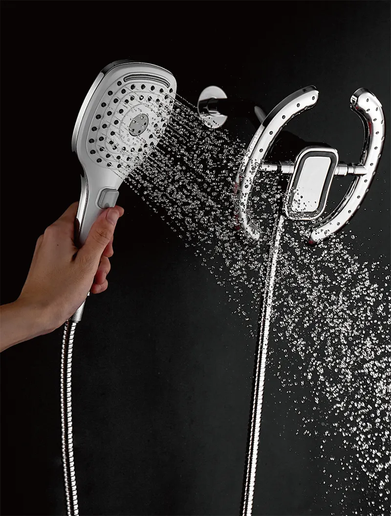Zm8188 Multi-Function Bathroom Shower Head Set Magnetic Shower Set Set 2in1 Mounted