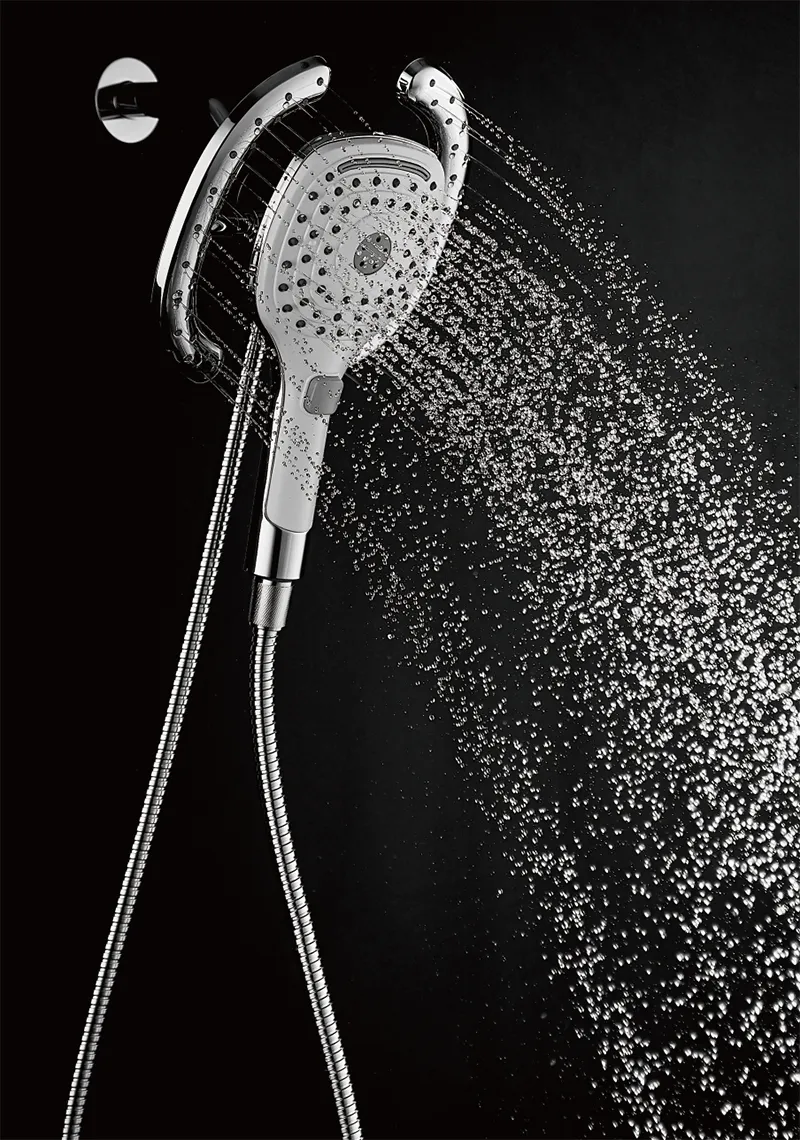 Zm8188 Multi-Function Bathroom Shower Head Set Magnetic Shower Set Set 2in1 Mounted