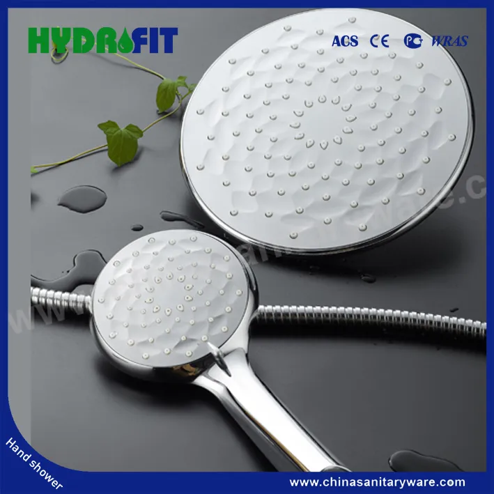 ABS Factory Multi-Function Ceiling Shower Sprayer Bathroom Rainfall Around Overhead Shower Head