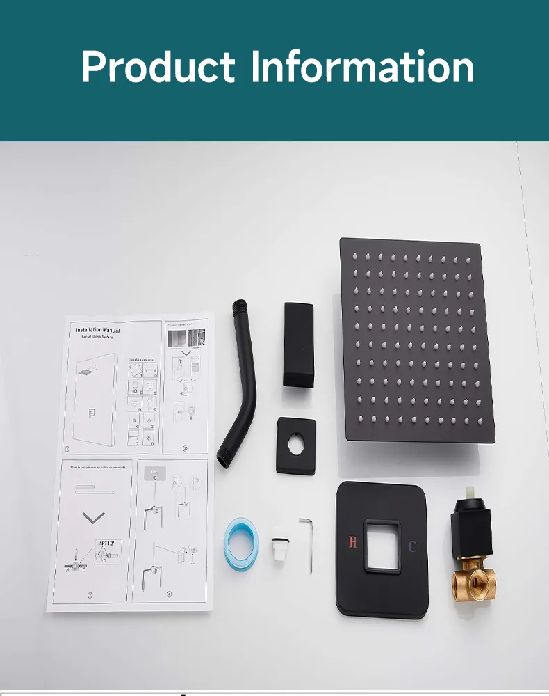 Stainless Steel Shower Cheap Price Shower Combo Bathroom Set Small Top Waterfall Saving Mirror Shower Head