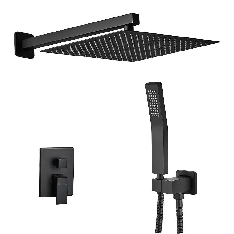 Hot Sale Factory Supply Hand Shower Bathroom Chrome Plastic Rain Shower Head