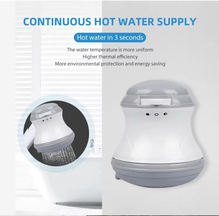 New Design Instant Water Heater Electric Shower Head for Shower
